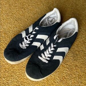 Massimo Classic Blue and White Sneakers